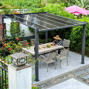 【ポイント5倍!特定商品!12月限定!】アルミ合金ガゼボ、屋外アルミフレームパーゴラ、亜鉛メッキ鋼アルミフレーム常設パビリオン、パティオGaedenデッキ用ハー...