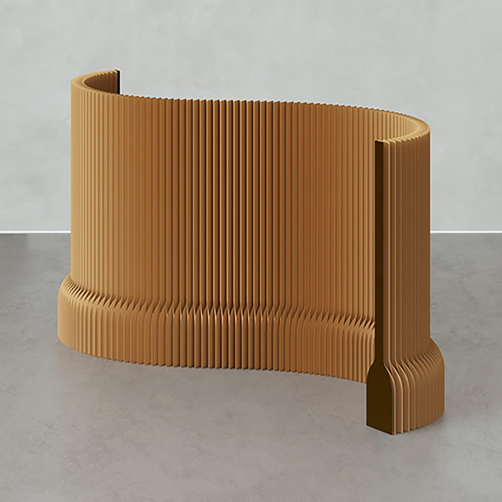 【ポイント3倍!特定商品!11月限定!】パーテーション ペーパー屏風 ペーパーウォール 高さ120/150/180cm 折りたたみ式間仕切り 完成品 組み立て不要 クラフト紙製屏風 防水 ハニカム構造設計 耐荷重安定性 リビングルーム 学校 オフィスに最適