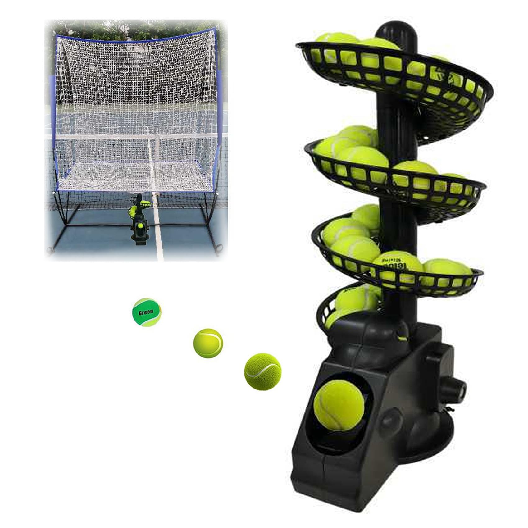 テニスボールマシン テニス自動球出し機 テニスサービングマシン 自動 テニスボール球出し機 テニス 球..