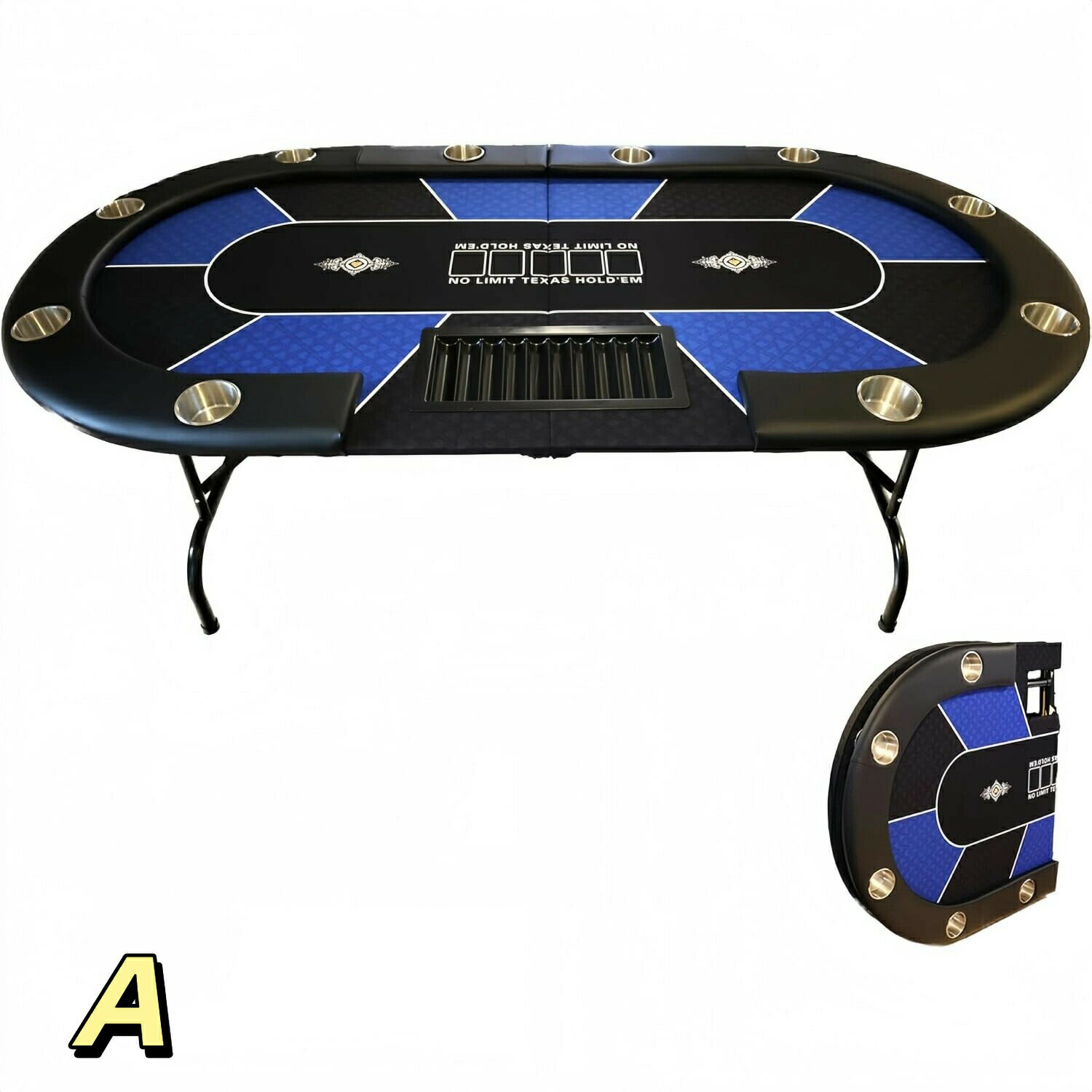 【ポイント5倍!特定商品!11月限定!】高級ポーカーテーブル トランプ ボードゲーム テキサスホールデム ..