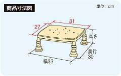 安寿ステンレス製浴槽台R “あしぴた”シリーズ[ミニタイプ] ミニソフト12-15 《入浴用品》