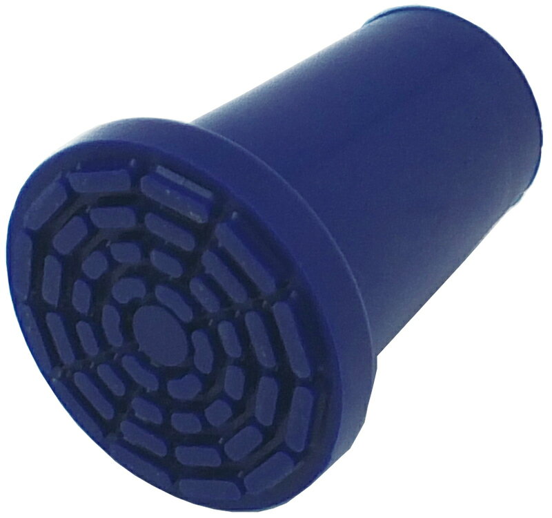 ひまわりオリジナル《日進ゴム製》杖先ゴム 「雨にも負けず 陣」カラー：ブルー（BL）杖ゴム 杖 ステッキ 滑り止め すべりどめ【介護用品 交換用 換えゴム 変えゴム】のサムネイル