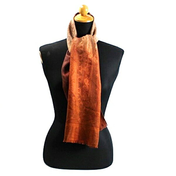 【中古】エトロウールシルクスカーフ...