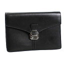 ダンヒル セカンドバッグ クラッチバッグ レザー ブラウン 中古 ABランク dunhill |メンズ 男性用 紳士 ビジネスバッグ 鍵1本付き 【送料無料】