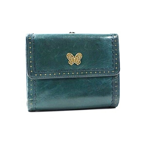 【中古】アナスイ二つ折り財布がま口...