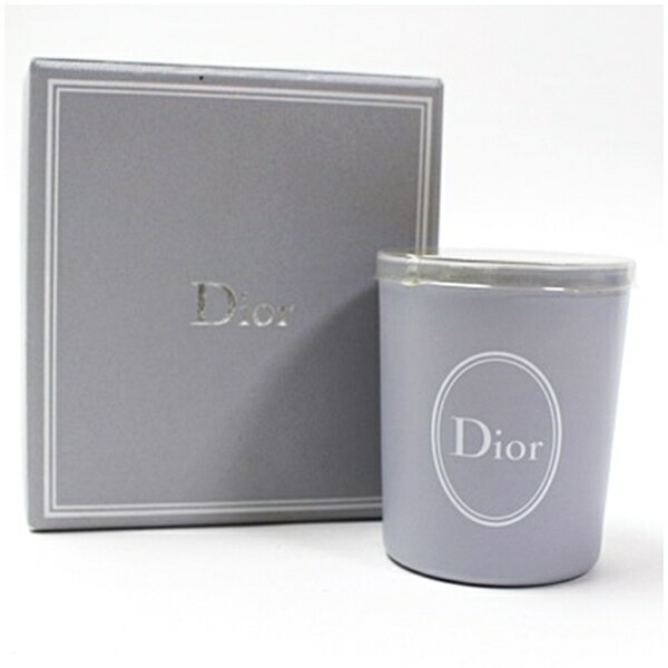 クリスチャンディオール アロマキャンドル 未使用 75g ヴァイオレット 中古 Aランク Christian Dior |インテリア アロマ フレグランス 陶器...
