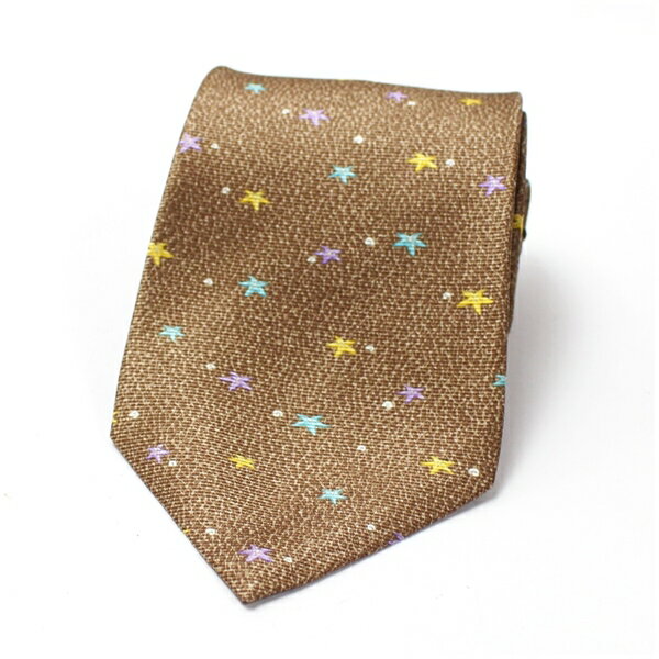 新品未使用　CHANEL ベージュ ストライプ シルクネクタイ 新品未使用 CHANEL ベージュ ストライプ シルクネクタイ 中古・古着