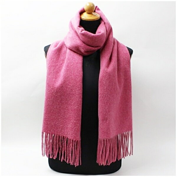 ノーリーズ マフラー ピンク 無地 176×50センチ 中古 Aランク NOLLEY'S ｜レディース 女性 防寒 【ネコポス送料無料】