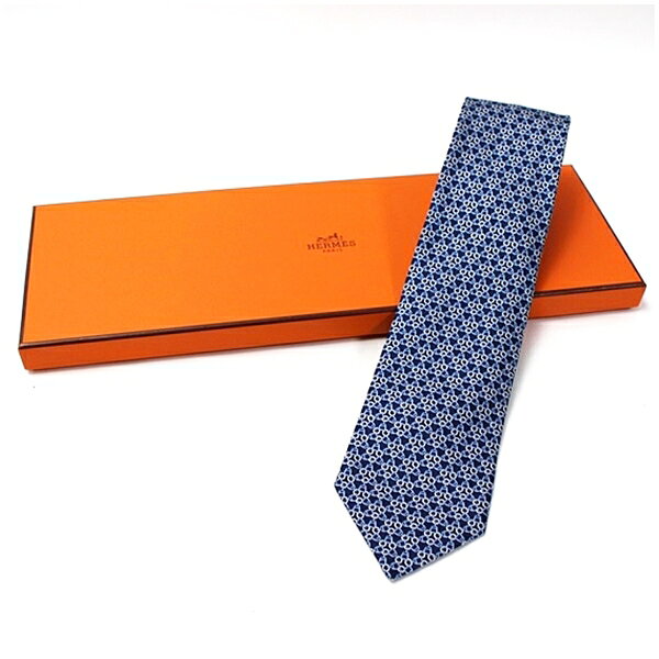 樂天商城 - エルメス シルク ネクタイ 未使用 細身 中古 Sランク HERMES｜メンズ ビジネス タグ付き 箱付き 【送料無料】