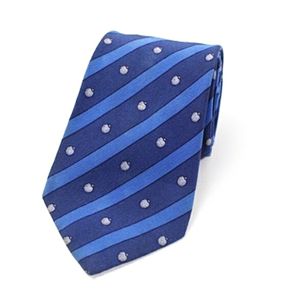 ステファノリッチ シルク ネクタイ ストライプ 細身 中古 ABランク STEFANO RICCI｜メンズ ビジネス 【ネコポス送料無料】