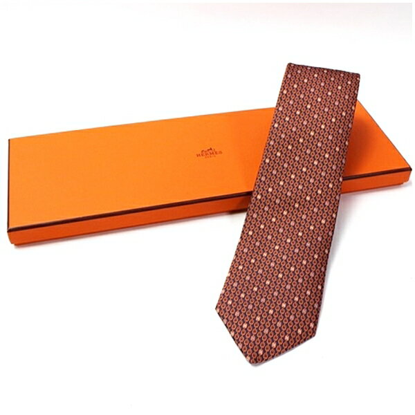 樂天商城 - エルメス シルク ネクタイ 未使用 細身 中古 Sランク HERMES 656195T｜メンズ ビジネス タグ付き 箱付き 【送料無料】