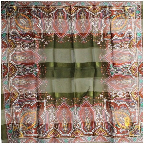 楽天市場】レディーススカーフ（ブランドイヴ・サンローラン