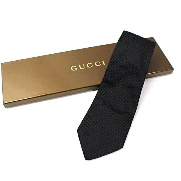 樂天商城 - グッチ シルク ネクタイ 未使用 ドット柄 中古 Sランク GUCCI｜メンズ ビジネス タグ付き 箱付き 【送料無料】