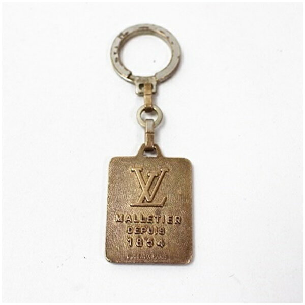 樂天商城 - ルイヴィトン ヴィンテージ キーリング キーホルダー MALLETIER DEPUIS 1854 中古 ABランク LOUIS VUITTON｜メンズ 男性 レディース 女性 LV チャーム 【ネコポス送料無料】