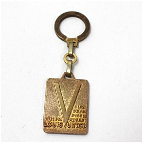 樂天商城 - ルイヴィトン ヴィンテージ キーリング キーホルダー MALLETIER DEPUIS 1854 中古 ABランク LOUIS VUITTON｜メンズ 男性 レディース 女性 LV チャーム 【ネコポス送料無料】