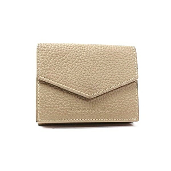 樂天商城 - ボナベンチュラ 三つ折り財布 スモールウォレット レザー ベージュ 中古 ABランク BONAVENTURA｜女性 レディース 小銭入れ有 箱付き 【送料無料】