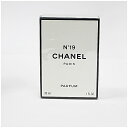 シャネル 香水 NO.19 未開封 パルファム ボトルタイプ 30ml 中古 CHANEL ナンバー19｜女性用 レディース フレグランス パフューム P BT 箱付き【送料無料】