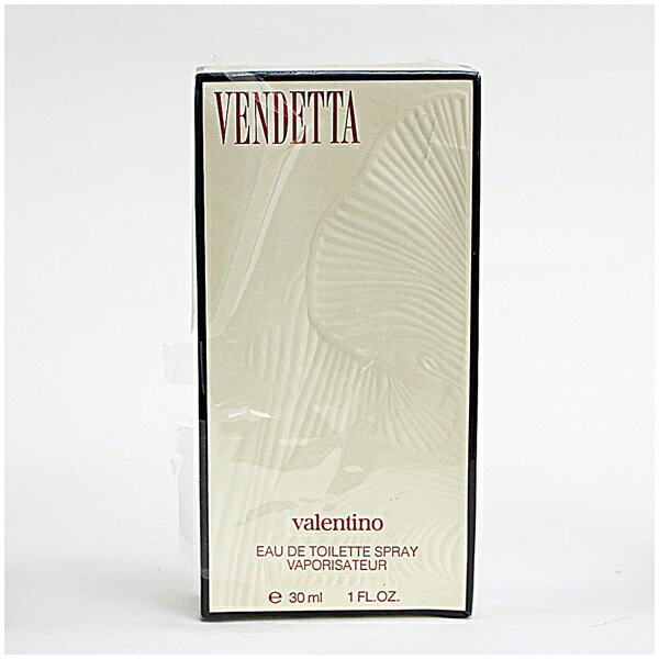 ヴァレンティノ 香水 ヴァンデッタ 未開封 オードトワレ スプレータイプ 30ml 中古 valentino VENDETTA｜女性用 レディース フレグランス パフューム EDT SP 箱付き【送料無料】