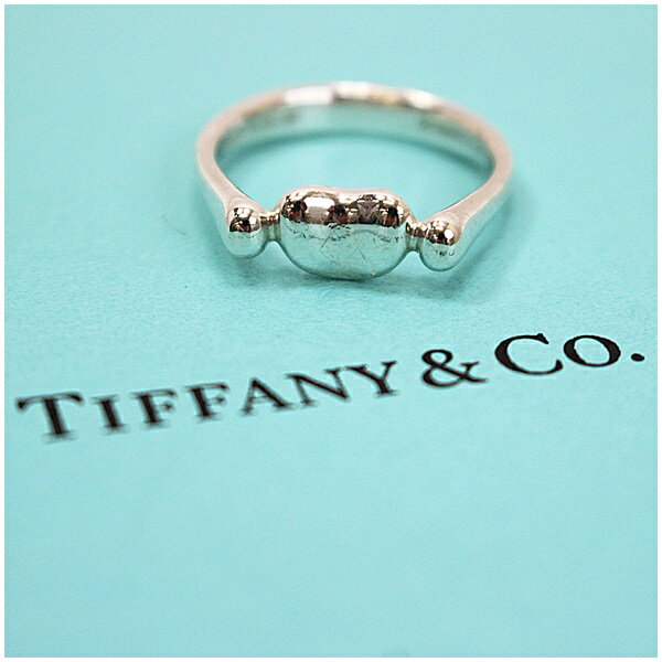 ティファニー ビーンズ リング 11号 シルバー925 中古 ABランク TIFFANY&Co｜レディース ブランド 指輪 アクセサリー 保存袋付き 【ネコポス送料無料】のサムネイル