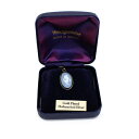 ウエッジウッド ジャスパー ペンダントトップ スターリングシルバー 中古 ABランク Wedgwood | レディース 女性用 アクセサリー ケース付き【ネコポ...