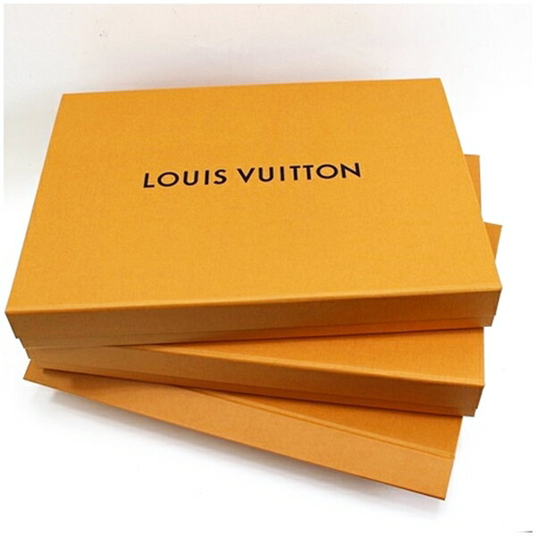 ルイヴィトン 空箱 ボックス 3箱セット オレンジ ベージュ 中古 ABランク LOVIS VUITTON |レディース メンズ 収納ボックス LV マグネット開閉 折り畳み可 【送料無料】
