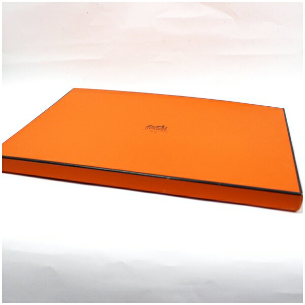 エルメス 空箱 ボックス オレンジ 43.5×30.5×2.5センチ 中古 ABランク HERMES |レディース メンズ 商品..