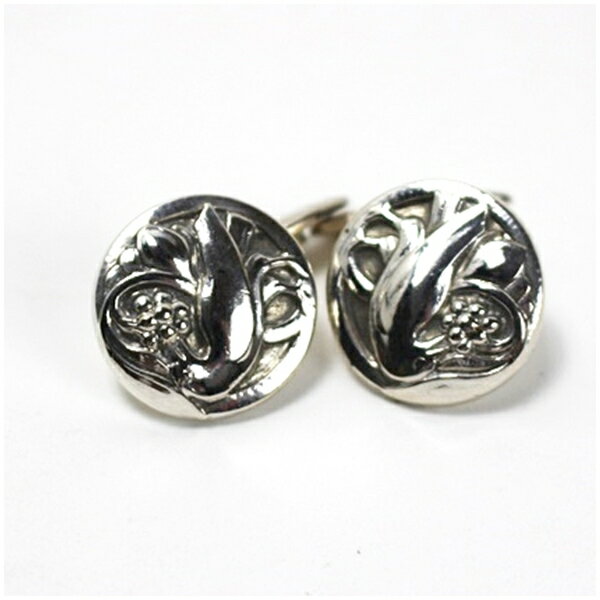 ジョージジェンセン カフス 43 シルバー925 中古 ABランク Georg Jensen|アクセサリー メンズ 男性用 ビジネス 仕事 スーツ小物 【送料無...