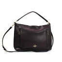 コーチ 2WAY ショルダーバッグ 斜め掛け 肩掛け レザー ボルドー 中古 ABランク COACH|レディース 女性用 【送料無料】