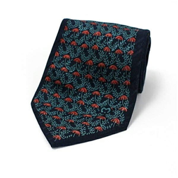 ミラショーン シルク ネクタイ 花柄 中古 ABランク milla schon | メンズ ビジネス 【ネコポス送料無料】