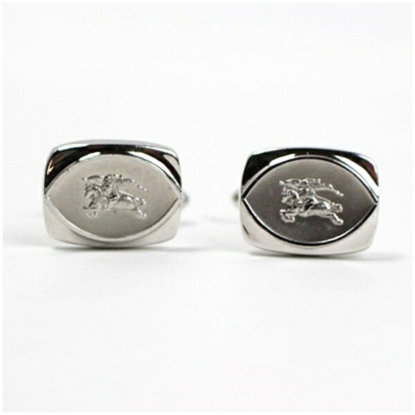 バーバリー カフス シルバー 中古 Aランク BURBERRY |アクセサリー メンズ 男性用 ビジネス 仕事 スーツ小物 カフスボタン 【ネコポス送料無料】