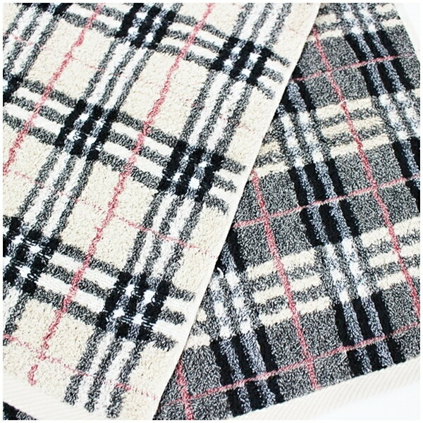 バーバリー 未使用 コットン タオル ベージュ×チェック 中古 Sランク BURBERRY| 手...