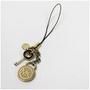 マイケルコース 携帯ストラップ 未使用 ゴールドカラー キーモチーフ 中古 Sランク MICHEL KORS|レディース 女性 アクセサリー ロゴ 箱付き 【ネ...