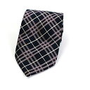 バーバリー シルク ネクタイ チェック 中古 ABランク BURBERRY | メンズ ビジネス 【ネコポス送料無料】