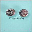 ティファニー カフス リターントゥティファニー オーバル型 シルバー925 中古 ABランク TIFFANY&Co|アクセサリー メンズ 男性 ビジネス 仕事 ...