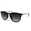 レイバン サングラス ERIKA RB 4171F アジアンフィット 622 8G 54ロ18 3N ブラック 中古 ABランク Ray-Ban|メンズ 男性 メガネ ブランド ケース付き 【送料無料】