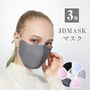 新作 3枚入 冬用 マスク 3Dマスク 