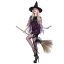 S〜Lハロウィン衣装 女巫 メルヘンウィッチ まじょ クモ ウィッチガール ハロウィン 衣装 仮装 コスプレ衣装 レディース ハロウィーン ガールズ 大人用 女...