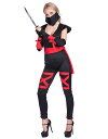 S〜Lハロウィン衣装 大人用 女性用 スパイ しのび 戦闘服 忍者に変身 コスプレ衣装 コスチューム ハロウィン 衣装 レディース ガールズ ハロウィーン
