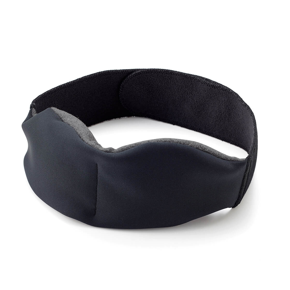 コラントッテ RESNO アイマスク GOOD×3 ブラック×チャコールグレー F フリーサイズ 温感 冷感 リバーシ..