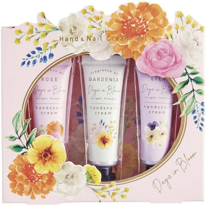 ハンド&ネイルクリームセット デイズインブルーム ギフト 贈り物 お祝い お歳暮 お中元 プレゼント 御礼 お礼 御歳暮 御中元 贈答品 粗品 熨斗 のし お返...