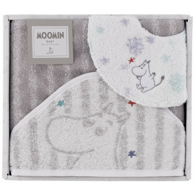 【スーパーSALE限定クーポン配布中】 おくるみ＆スタイ ムーミン スターギフト