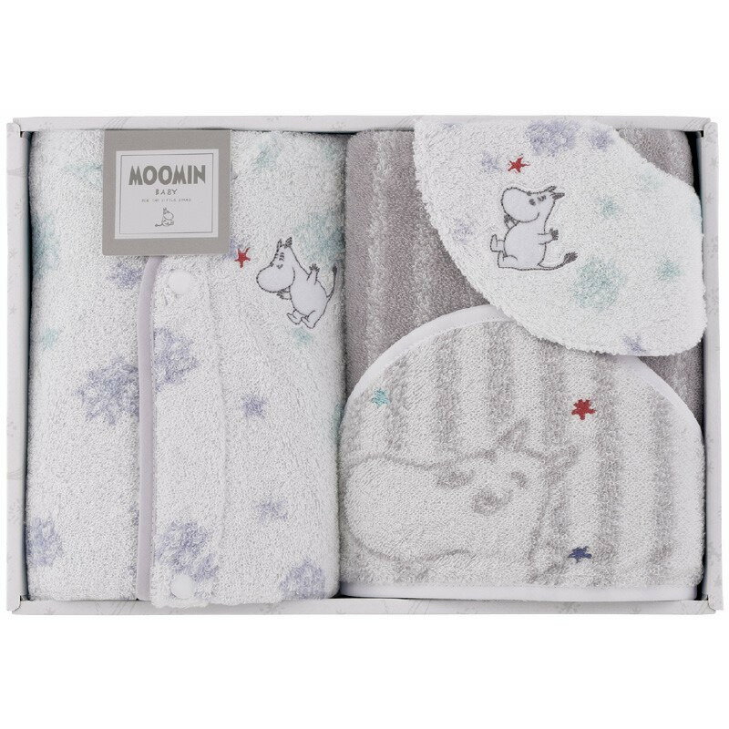おくるみ＆ポンチョ＆スタイ ムーミン スターギフト ギフト 贈り物 お祝い お歳暮 お中元 プレゼント ..