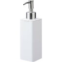 詰め替え用キッチンディスペンサー タワー ホワイト 食器洗剤 容器 山崎実業 yamazaki おしゃれ オシャレ tower キッチン 台所 シンク ハンドソープ キッチン洗剤 液体洗剤 リキッド 石鹸 液体石けん 詰め替えパック キッチン収納