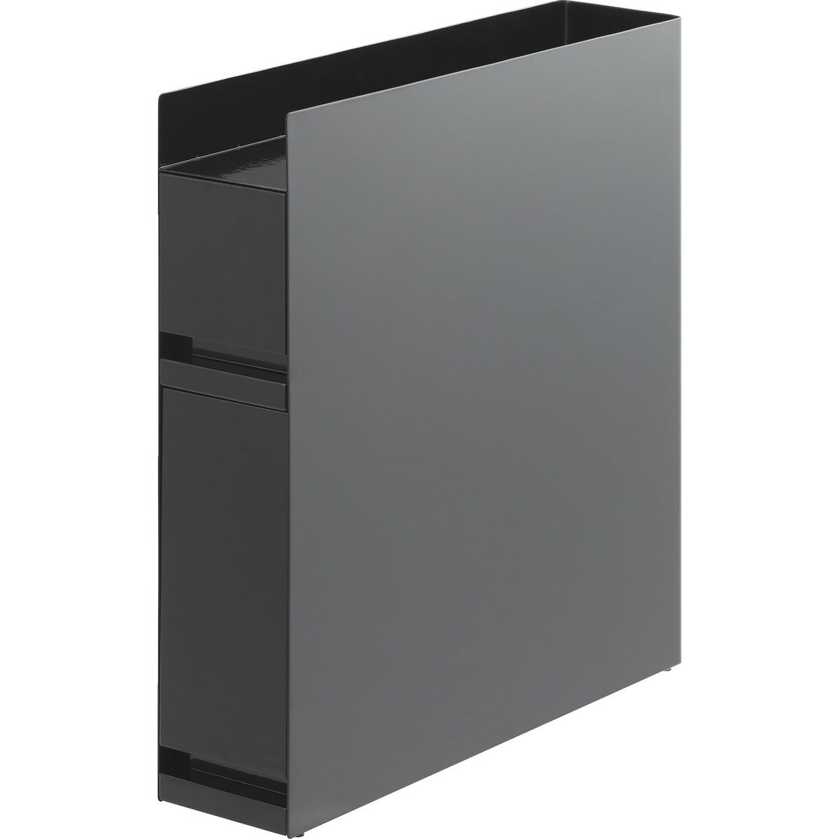 【お買い物マラソン限定クーポン配布中】 隠せる調味料ラック タワー 2段 ブラック 収納 山崎実業 yamazaki おしゃれ オシャレ シンプル tower キッチン 収納 棚 台所 見えない 汚れ防止 新生活