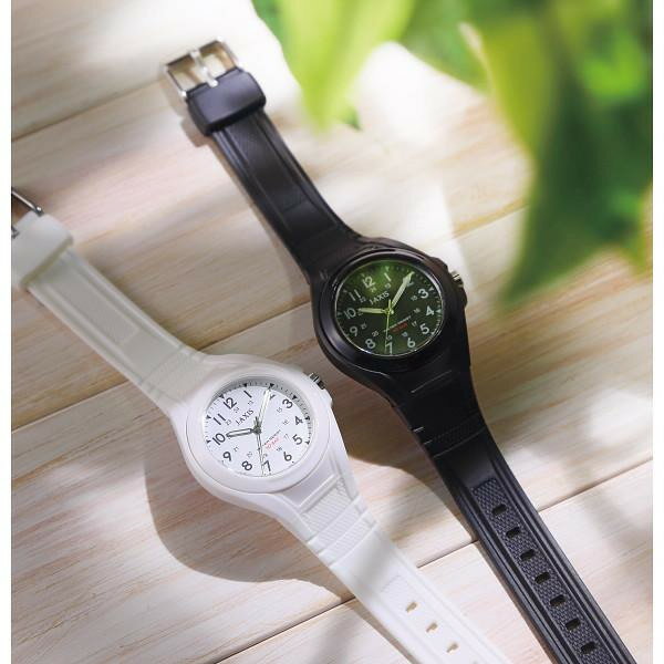 【中古】【輸入品・未使用】BERNY 曜日/日付 カップルウォッチ メンズ レディース ステンレススチール 防水腕時計 ブラック
