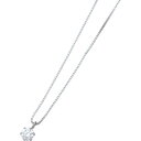 プラチナダイヤモンドペンダント VVSクラス 天然ダイヤモンド 0.1ct 鑑定書付き 6本爪ペンダント プラチナ プレゼント 記念日 御祝い