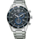 シチズン メンズウオッチ ブルー CITIZEN 腕時計 男性 ビジネス 普段使い ウォッチ 電池交換不要 クロノグラフ プッシュタイプバンド バンドサイズ調整可能 ギフト 贈り物 お祝い お歳暮 お中元 プレゼント 御礼 お礼 御歳暮 御中元 贈答品 粗品