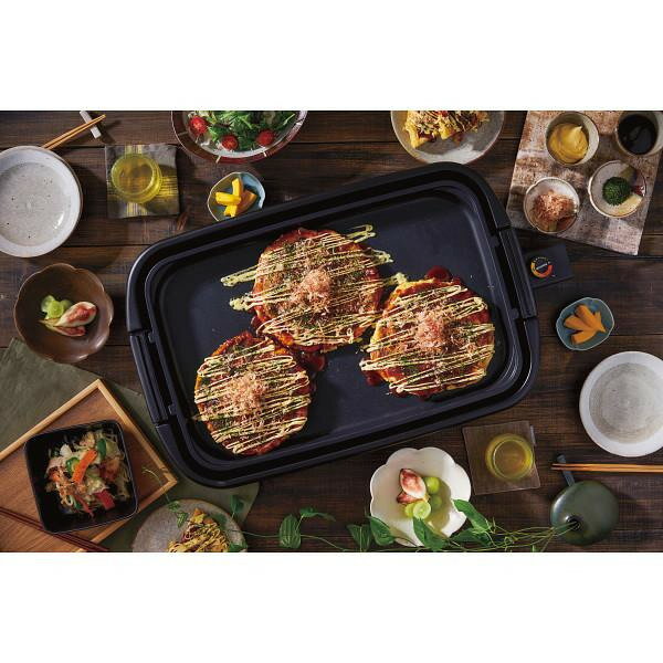 アイリスオーヤマ　ワイドホットプレート1枚 ブラック