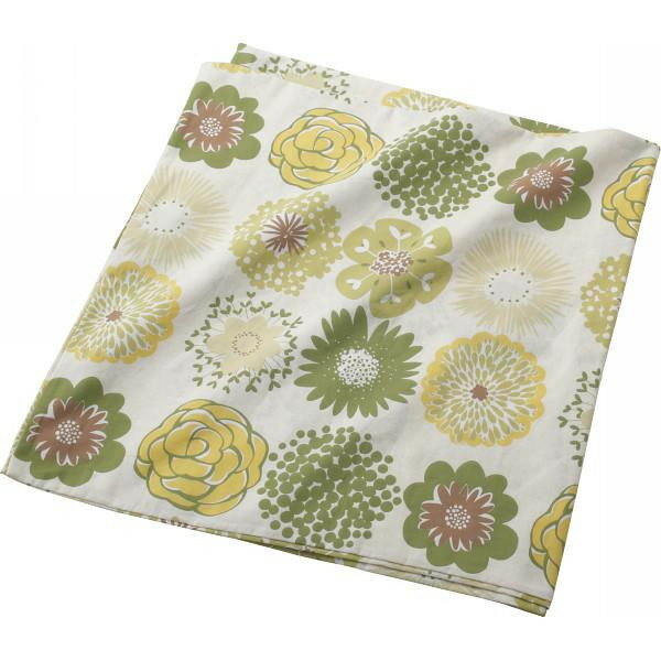 敷ふとんカバー フラワーグリーン