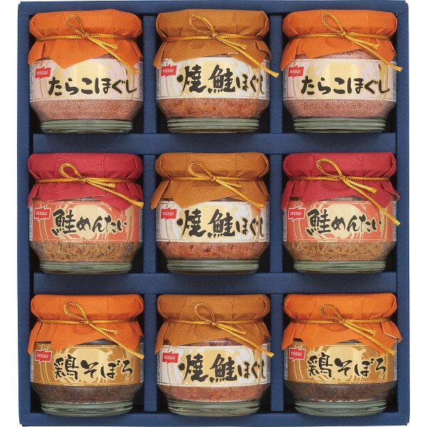 ニッスイ 瓶詰ギフトセット ギフト 贈り物 お祝い お歳暮 お中元 プレゼント 御礼 お礼 御歳暮 御中元 贈答品 粗品 熨斗 のし お返し 内祝い 快気